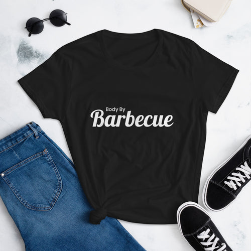 Body By Barbecue Women's Black Tshirt