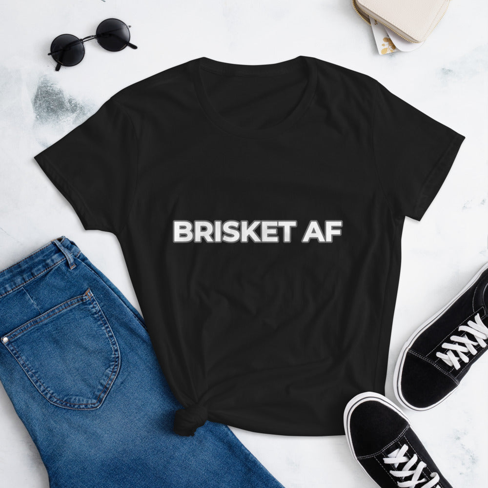 BRISKET AF Women's short sleeve t-shirt